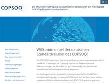 Tablet Screenshot of copsoq.de